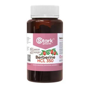 Berberine HCL 350 мг - 60 капс.