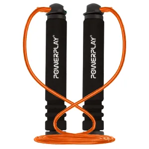 Скакалка PowerPlay 4205 Класичний Plus Jump Rope Помаранчева 2,7 m.