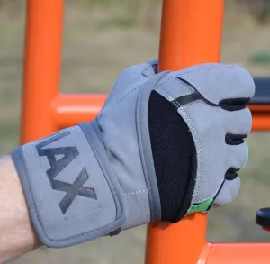 Рукавички для фітнесу MadMax MFG-860 Wild Grey/Green XXL