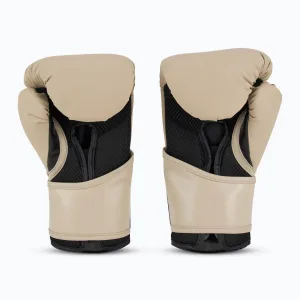 Боксерські рукавички Everlast ELITE 2 BOXING GLOVES бежеві 10 унцій (оригінал) P00003315
