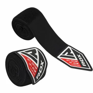 Бинти для боксу RDX WX Professional Boxing Hand Wraps Black (4,5 м.)