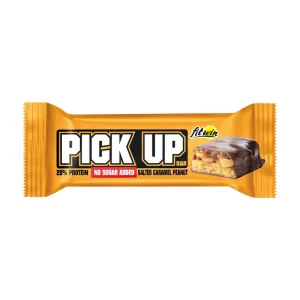 Pick Up Bar No Sugar Added - 45 г солений карамельний арахіс