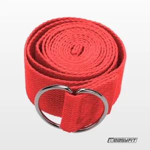 Ремінь для йоги EasyFit червоний