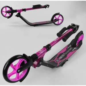 Самокат двоколісний Best Scooter 87602 з 1 амортизатор.