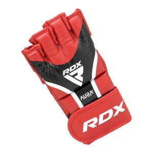 Рукавиці для ММА RDX AURA PLUS T-17 Red/Black M