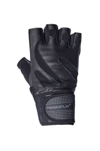Рукавички для фітнесу PowerPlay 1064 чорні - XL