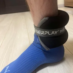 Обважнювачі-манжети для ніг та рук PowerPlay PP-4349 Ankle/Wrist Weights (2шт.*1 кг) (пара) чорні
