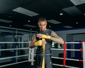 Бинти для боксу TITLE Boxing Mexican Style 180" Gold (4,5 м.)