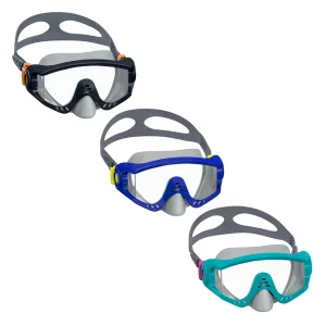 Маска для плавання BESTWAY 14+ 22044 Сіро-Бірюзовий
