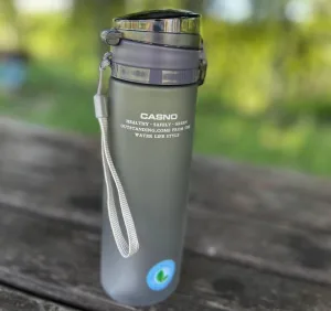 Пляшка для води CASNO 650 мл KXN-1157 Сіра