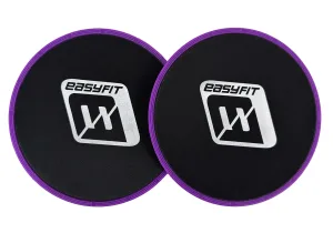 Диски для глайдингу EasyFit фіолетові пара