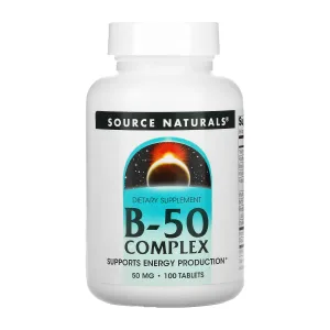 Vitamin B-50 Complex 50 мг - 100 таблеток