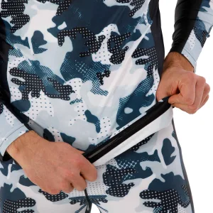 Рашгард лонгслів чоловічий Domino чорний-білий TC210-1 - S