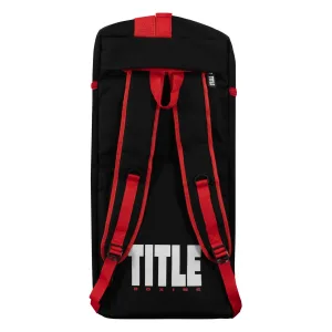 Спортивна сумка TITLE Boxing Champion Sport Bag/Backpack Black/Red
