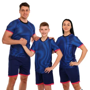 Форма футбольна комплект LIDONG Темно-синій 4XS-2XL XXS