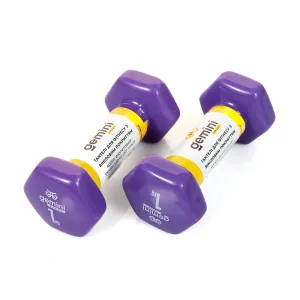 Гантелі Sport для фітнесу з вініловим покриттям 2 шт по 1,0 кг GSD-1.0PUR