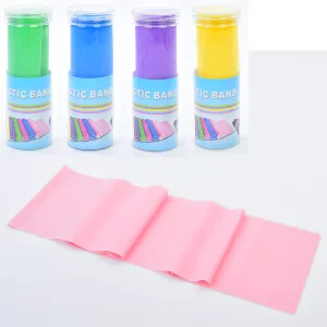 Стрічка еластична для фітнесу та йоги TPE 0.35 мм DOUBLE CUBE Зелений