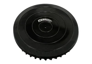 Півсфера масажна кіндербол EasyFit 16 см м'яка чорна