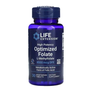 High Potency Optimized Folate 8500 mcg DFE - 30 tabs.