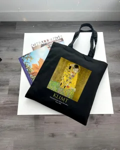 Екошопер BookOpt ВК4064 KLIMT «поцілунок» чорний