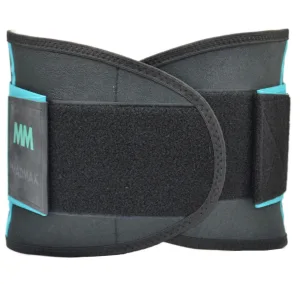 Пояс компресійний MadMax MFA-277 Slimming belt Black/turquoise S