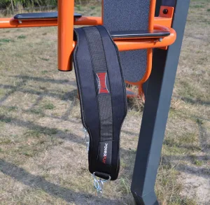 Пояс для обтяжень з ланцюгом PowerPlay 3095 неопреновий чорний універсальний