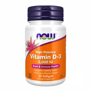 VIT D-3 2000 IU - 30 softgels