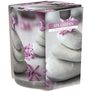 Ароматична свічка в скляному стакані Bispol Сад СПА (SN 72s-22)