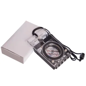 Компас жидкостный планшетный в закрытом корпусе с зеркалом - 100x63 мм