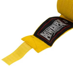 Бинти для боксу PowerPlay 3046 Жовті 4,5 м