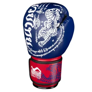 Боксерські рукавиці Phantom Muay Thai Blue 12 унцій (капа в подарунок)
