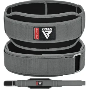 Пояс для важкої атлетики RDX RX5 Double Belt неопреновий Grey XL