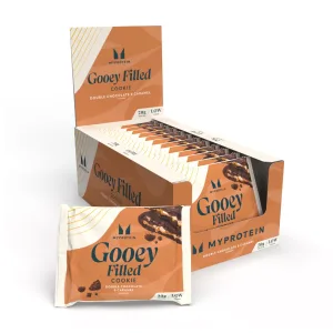 Protein Filled Cookie - 12x75 г Подвійний Шоколад та Карамель
