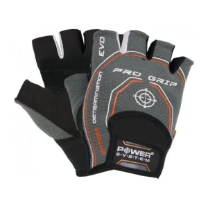 Рукавички для фітнесу чоловічі Power System Pro Grip EVO сірі 2XL