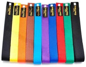 Пояс для единоборств чорний