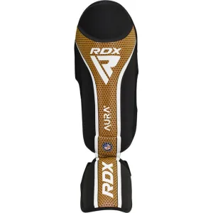 Захист гомілки та стопи RDX SHIN INSTEP AURA PLUS T-17 Black Golden M