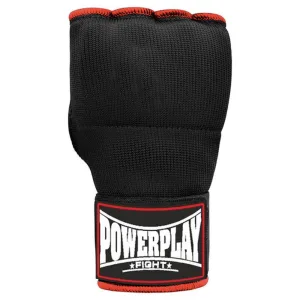 Бинти рукавиці PowerPlay 3096 з гелевими подушечками Чорні - S