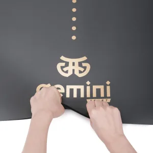 Килимок для йоги каучуковий поліуретан Sport Pro 183 см*68 см*5 мм темно-сірий