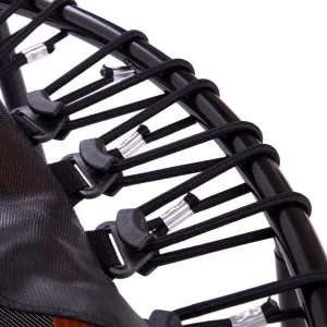 Батут для фитнеса с ручкой Profi Sport 125 см черный MS 3256 черный