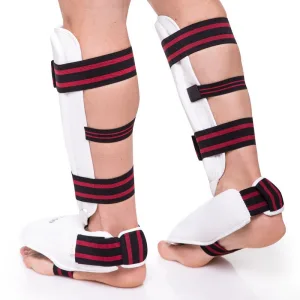 Захист гомілки та стопи для карате DAEDO білий M