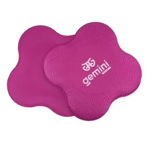 Підставка під коліно та лікоть для йоги та фітнесу 2 шт рожевий