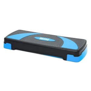 Степ платформа PowerPlay 4358 3 рівні 10 15 20 см By Step Чорно/Синя