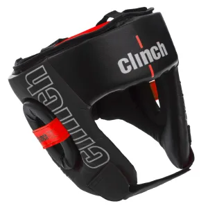 Шолом боксерський відкритий PU CLINCH S XL Чорний C142 1 - L