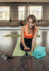 Блок для йоги PowerPlay 4006 Yoga Brick м'ятний