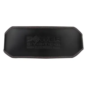 Пояс для важкої атлетики Power System PS-3030 Elite Edition шкіряний Black - M