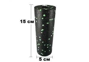 Масажний ролик EasyFit EPP 15х5 см салатовий