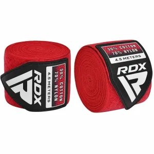 Бинти для боксу RDX RB Hand Wraps Combine 3 пари Red,Black,Blue (4,5м.)