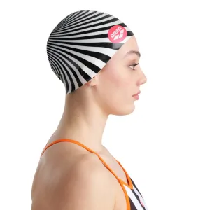 Шапка для плавання Arena PRINT 2 шалена ілюзія універсальний 1E368-257 (оригінал)