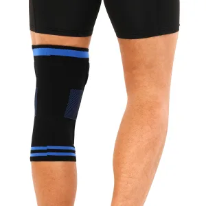 Наколінник бандаж із силіконовим кільцем MUTE ML 1 шт 9066-BL - L