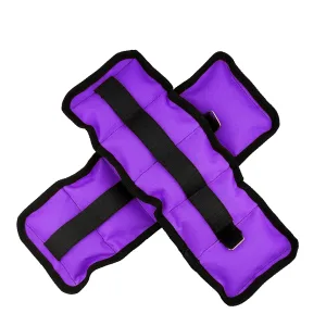 Обтяжувачі-манжети пісок по 0,5 кг чорно-фіолетовий